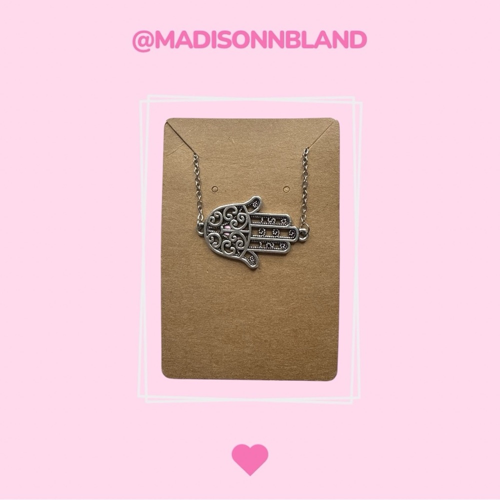 Handcrafted Sterling Silver Hand of Fatima Bracelet